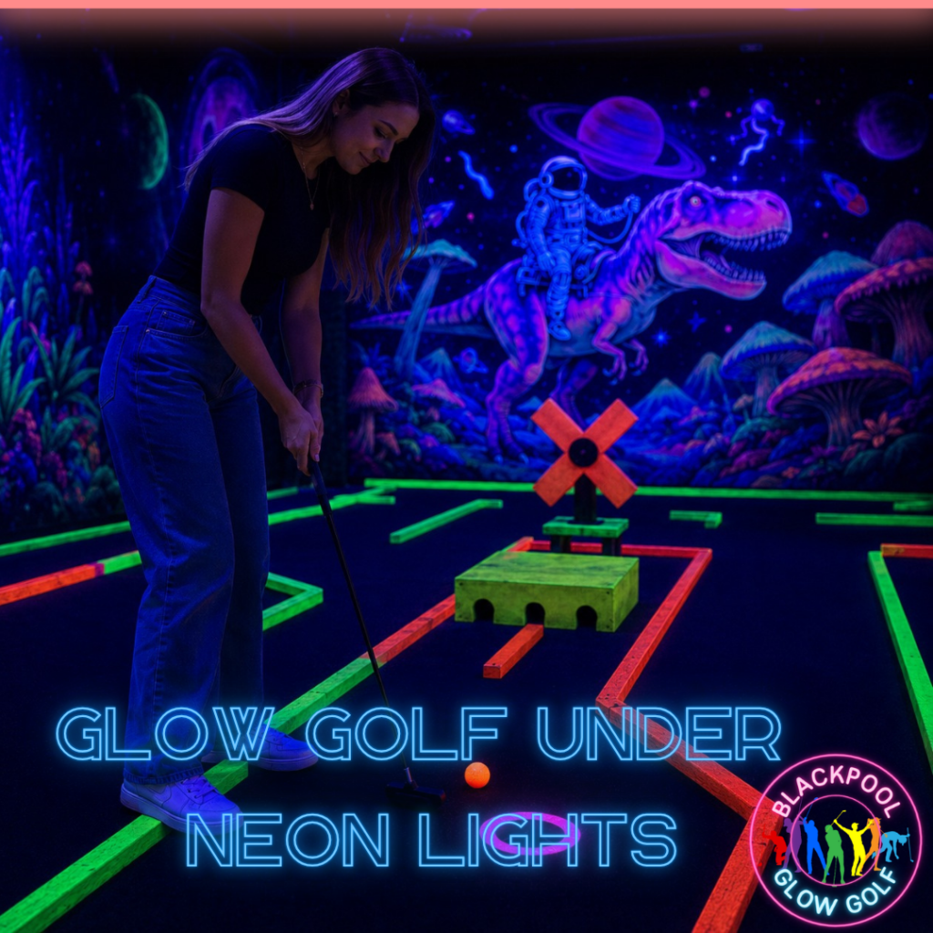 glow golf in blackpool