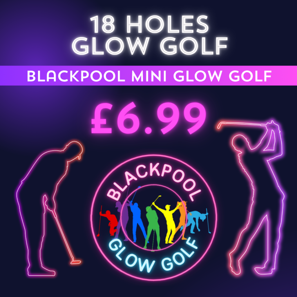 crazy glow golf indoor